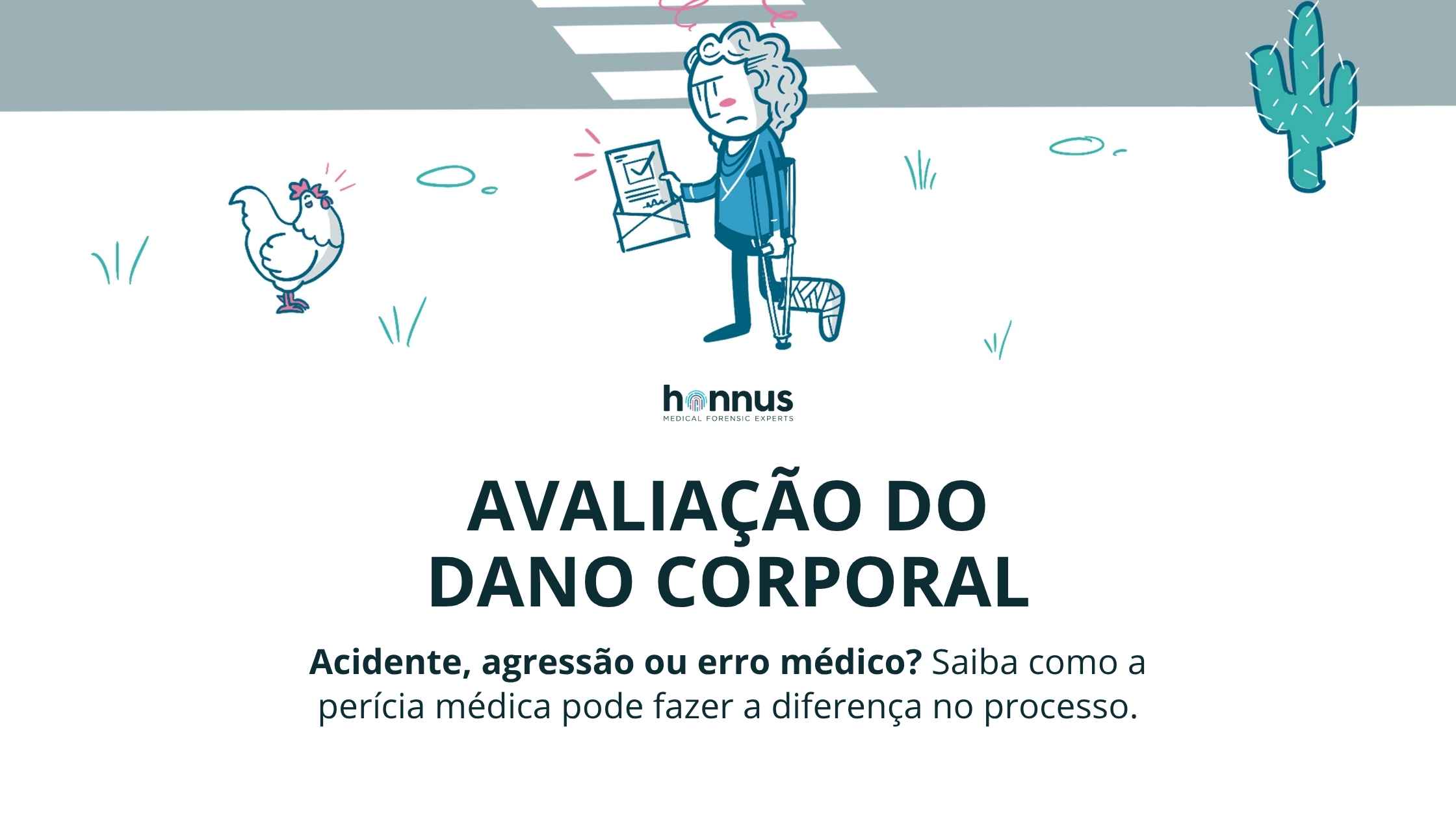 Avaliação do dano corporal: essencial para garantir indemnização por acidente, agressão ou erro médico