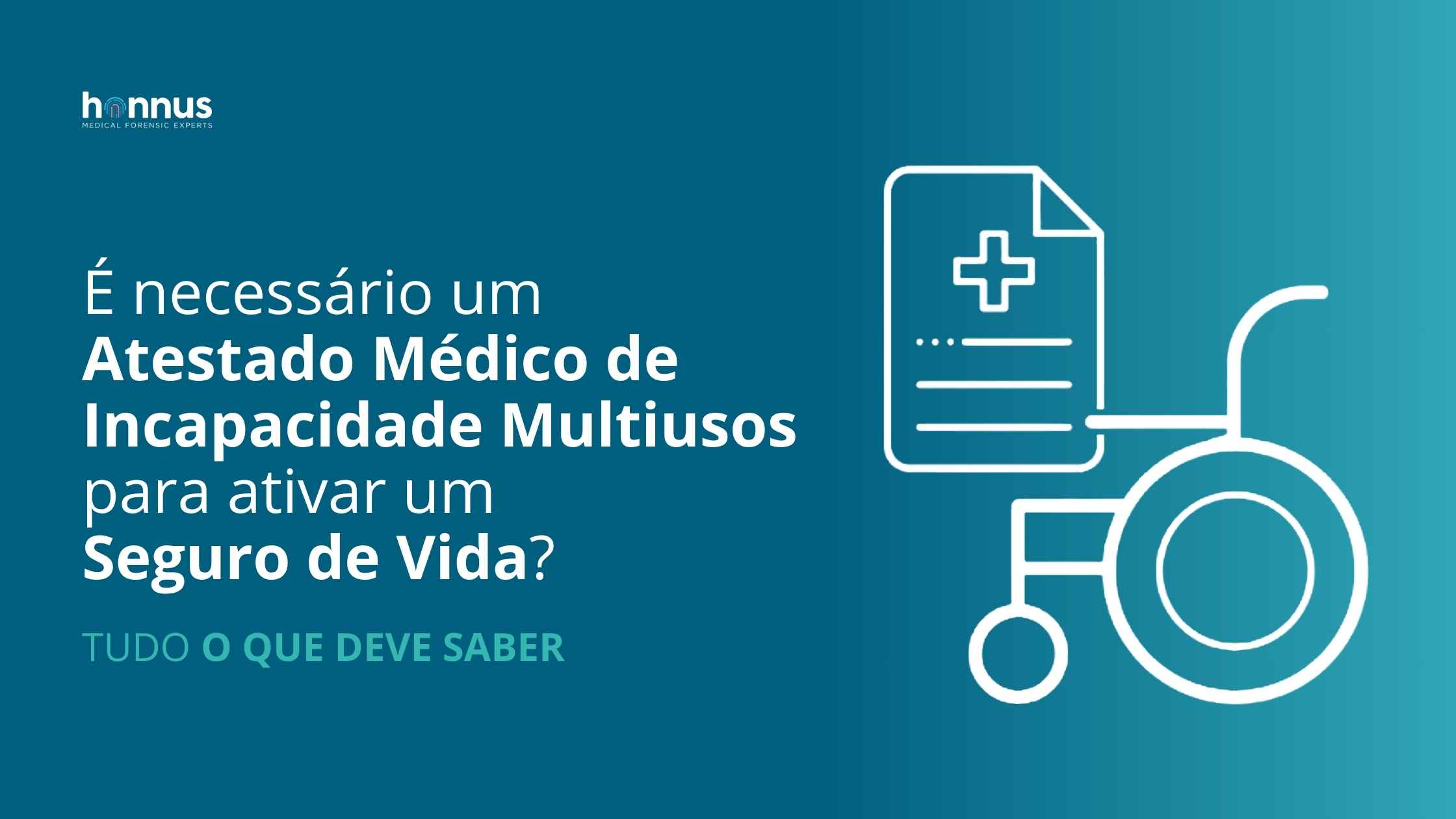 O atestado médico de incapacidade multiusos ajuda na ativação do seguro de vida?